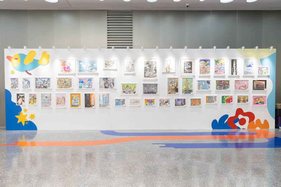 “年轻临港·无界创新”2025青少年国际创意艺术大展开幕