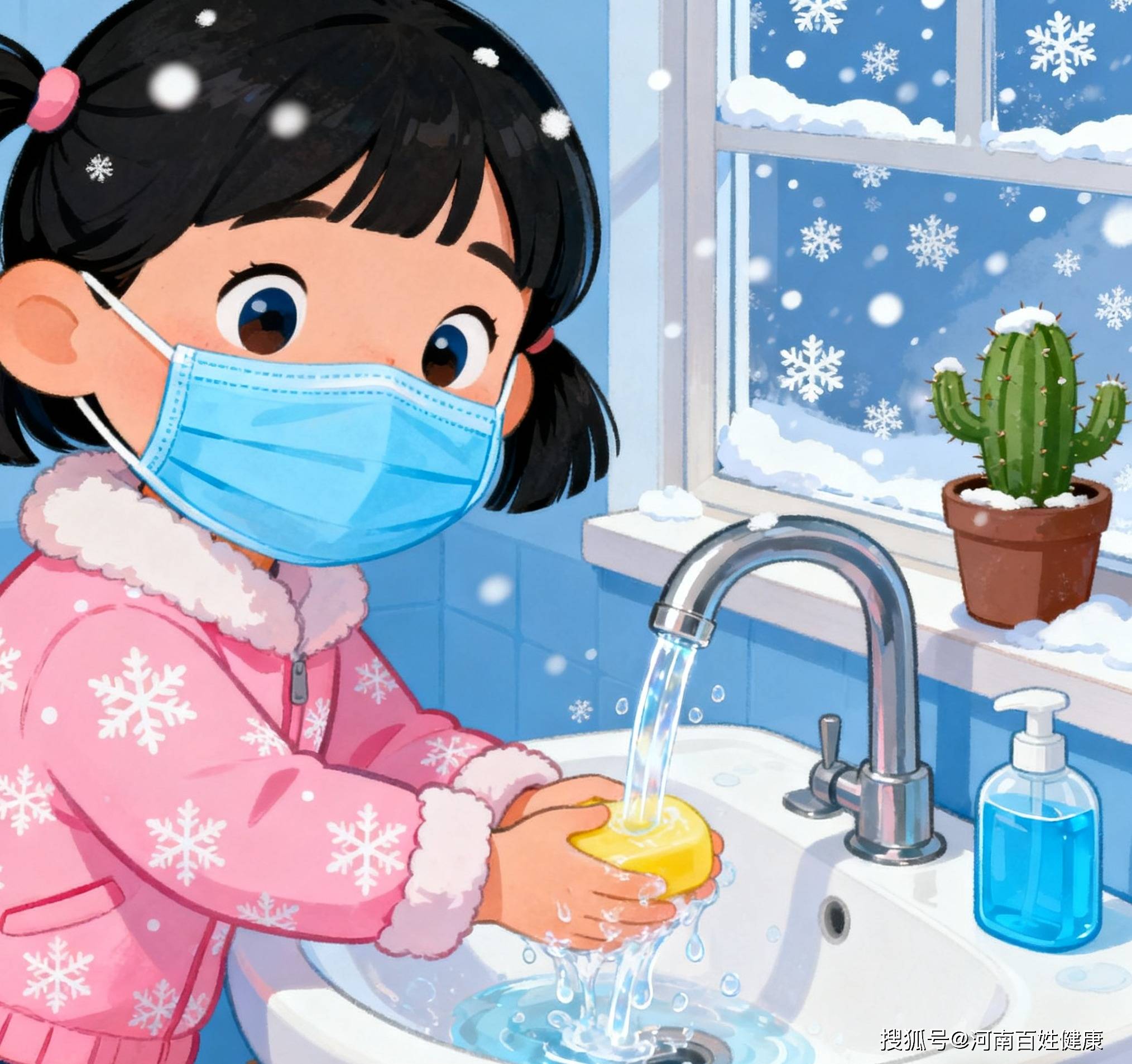 冬季流感来袭，做好预防少感冒！