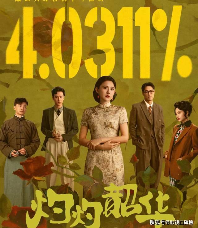 原创            超越《狂飙》成史冠，却只有5.8评分，《灼灼韶华》呈冰火两重天