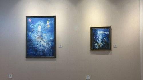 展讯 |艺术家张宝月“熵”系列油画作品在巨目森艺术展览中心全球首展