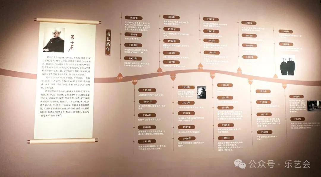 《高山仰止——林散之、胡小石、高二适、萧娴书法艺术展》系列胡小石3：钱六分分享