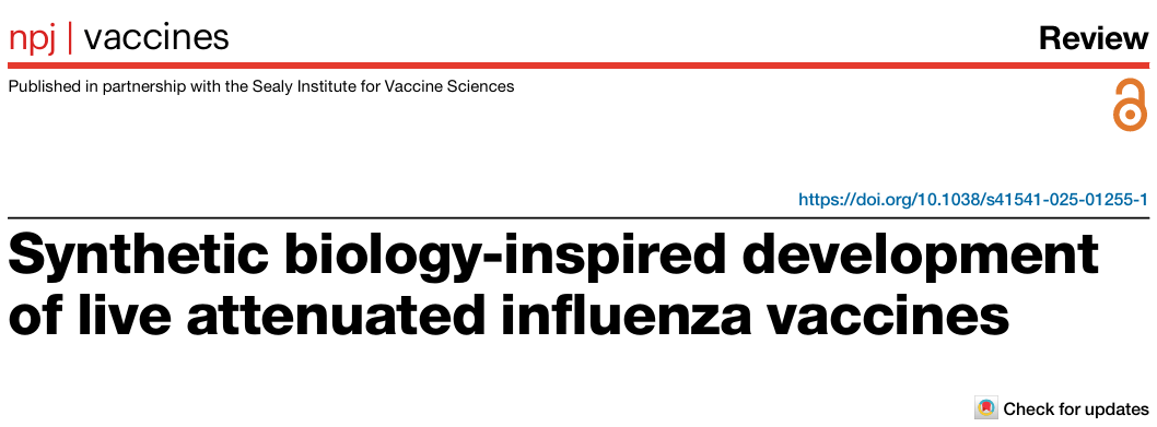 新一代流感减毒活疫苗：合成生物学带来的防疫革命