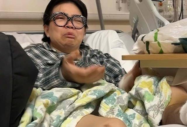 突发！香港女星脚部溃烂导致细菌感染，面临截肢风险崩溃大哭