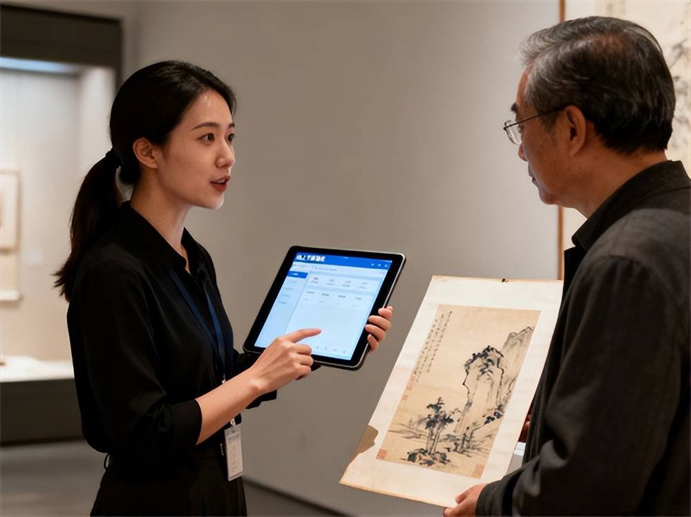 藏家卖字画别慌！北京丰宝斋上门收购：耐心听您说，专业帮您估