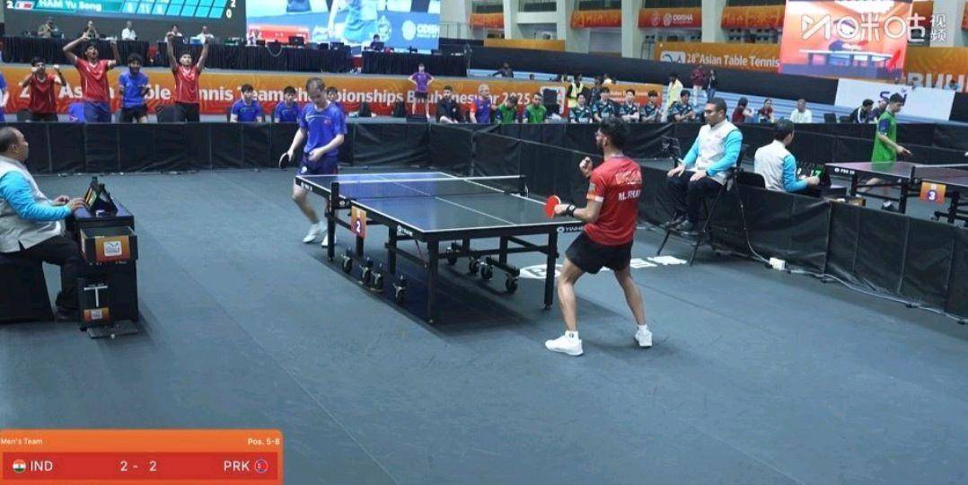 原创            日本女团打进决赛，印度男团击败朝鲜男团，韩国男团险胜伊朗男团