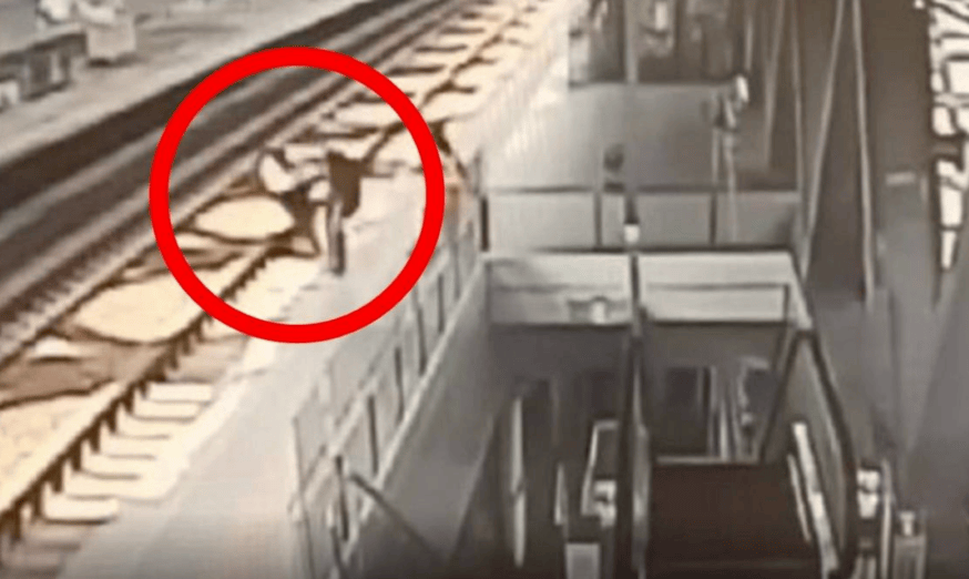 惊险画面曝光！台湾一男子将台铁站务员推下铁轨，法院裁定收押