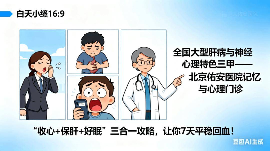 【佑安·国庆健康科普】国庆嗨完“灵魂被掏空”？佑安医院记忆与心理门诊教你5招破解节假日综合征