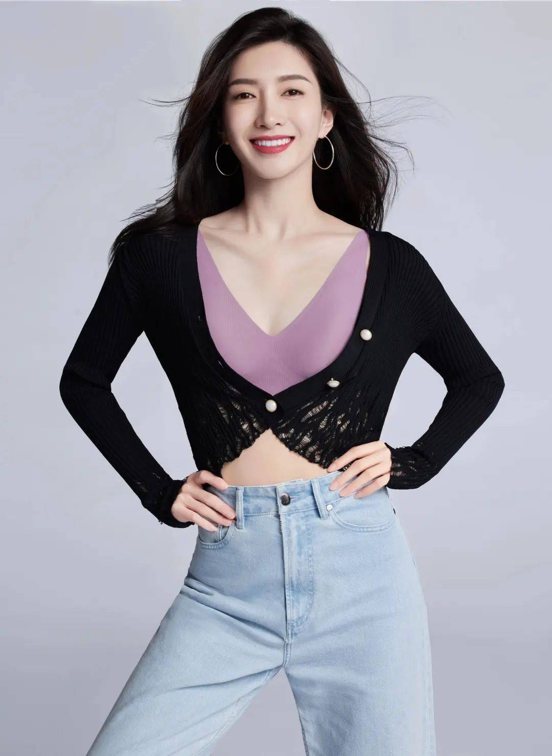 江疏影你没见过的内衣写真