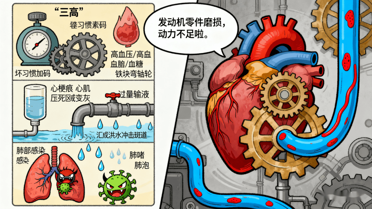心力衰竭——疲惫的“发动机”