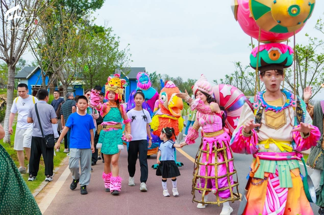 武汉近郊游新体验！江夏灵山国庆奇幻艺术季活动火爆出圈