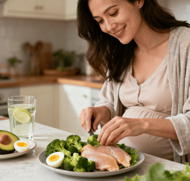 原创            产后想减肥却怕影响喂奶？别节食，1个“低脂高蛋白饮食”方案，瘦身喂奶两不耽误