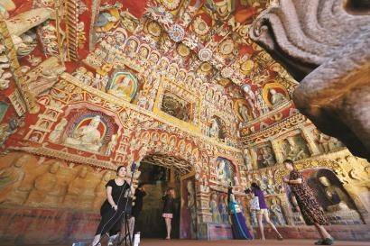 1∶1复刻千年石窟 云冈石窟艺术特展在上海启幕