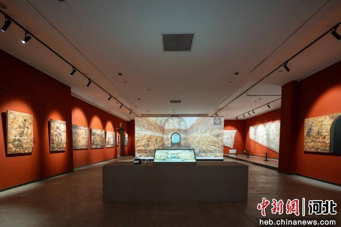 “彩墨生辉 古壁乾坤”河北古代壁画艺术精品展在河北美术馆启幕