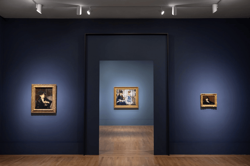 马奈与莫里索，仿佛一对“艺术情侣”