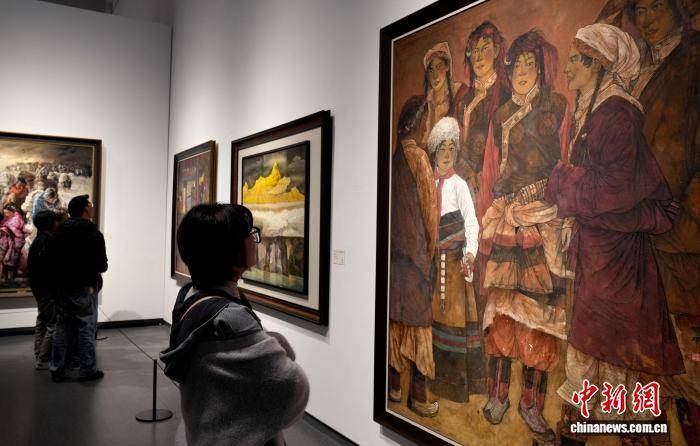 120余幅艺术家作品展示大美西藏