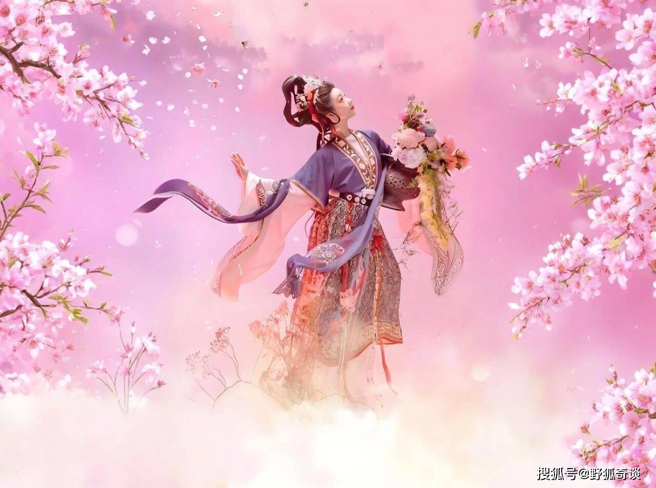 天女散花：康熙朝著名画家遗作成精作怪