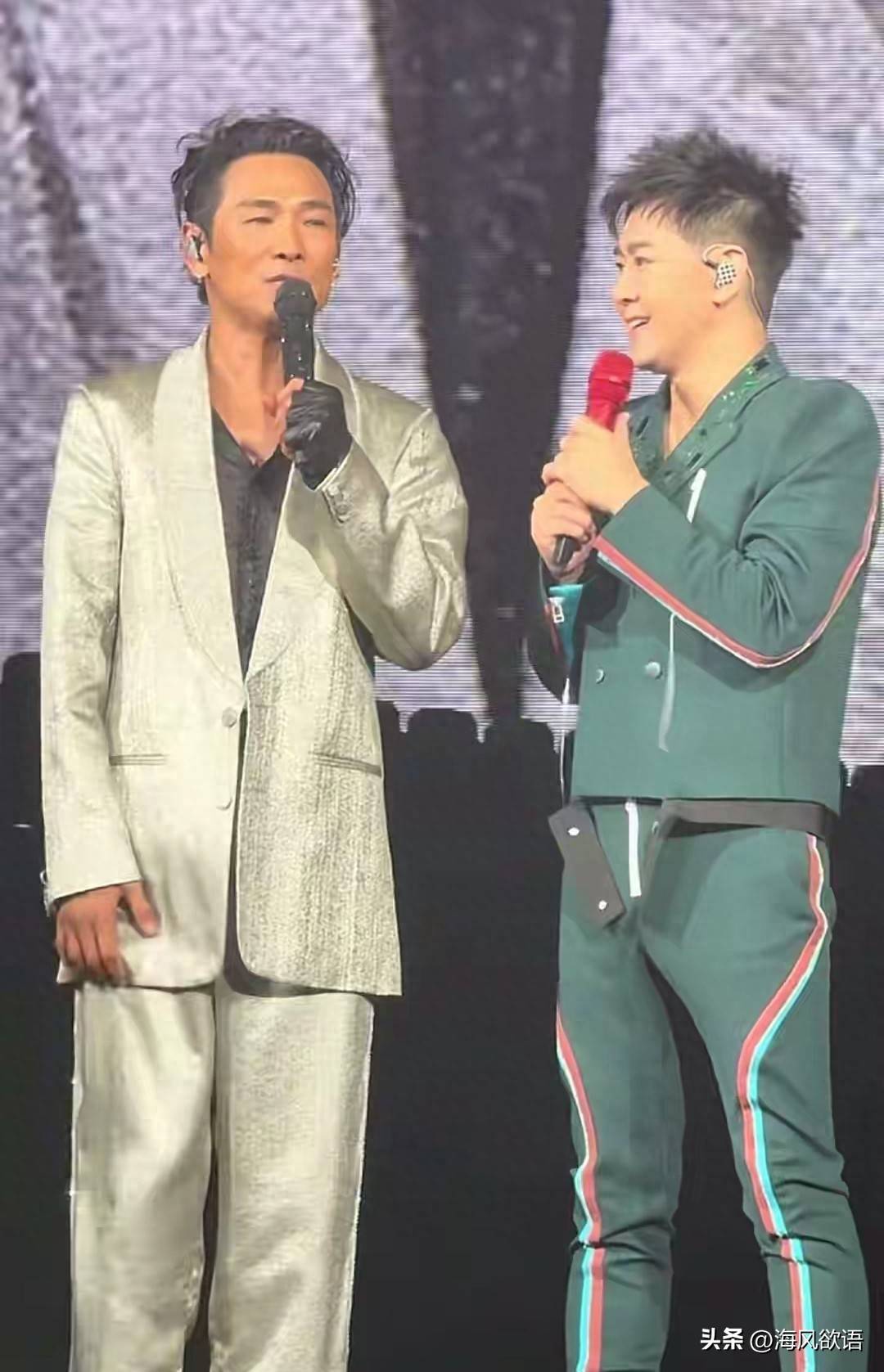 原创            杜德伟演唱会藏王炸，林志颖一出场全场尖叫，这状态哪像半百之人