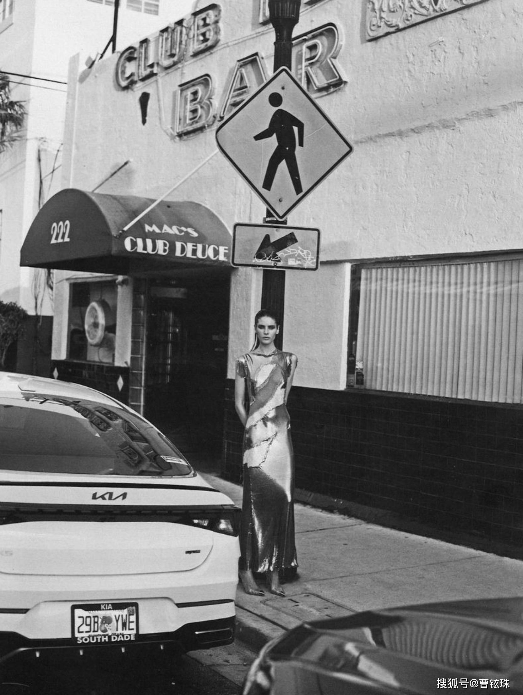 澳洲超模利比·塔文纳，香奈儿迈阿密海岸时尚摄影