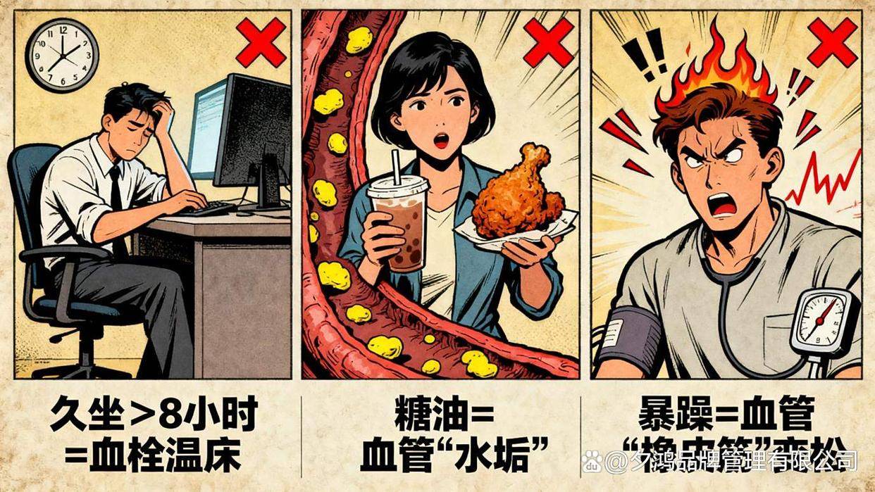 血管健康实用手册：3 分钟看懂 “堵没堵”，这样护血管不踩坑