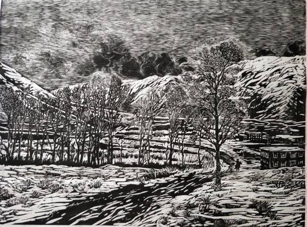 绘画映江河，笔墨诉初心：范宇绘画艺术小议