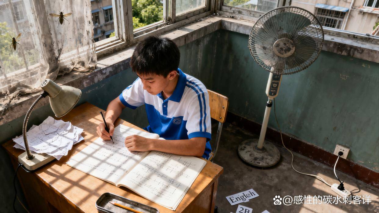原创            闷热屋里补课风扇坏了,女同学松了领口扣:要不你帮我扇扇风