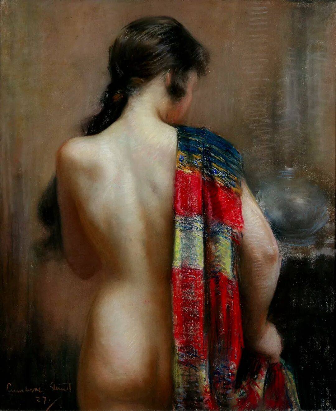 澳大利亚画家珍妮特 用色彩重塑女性肌肤艺术的极致魅力！