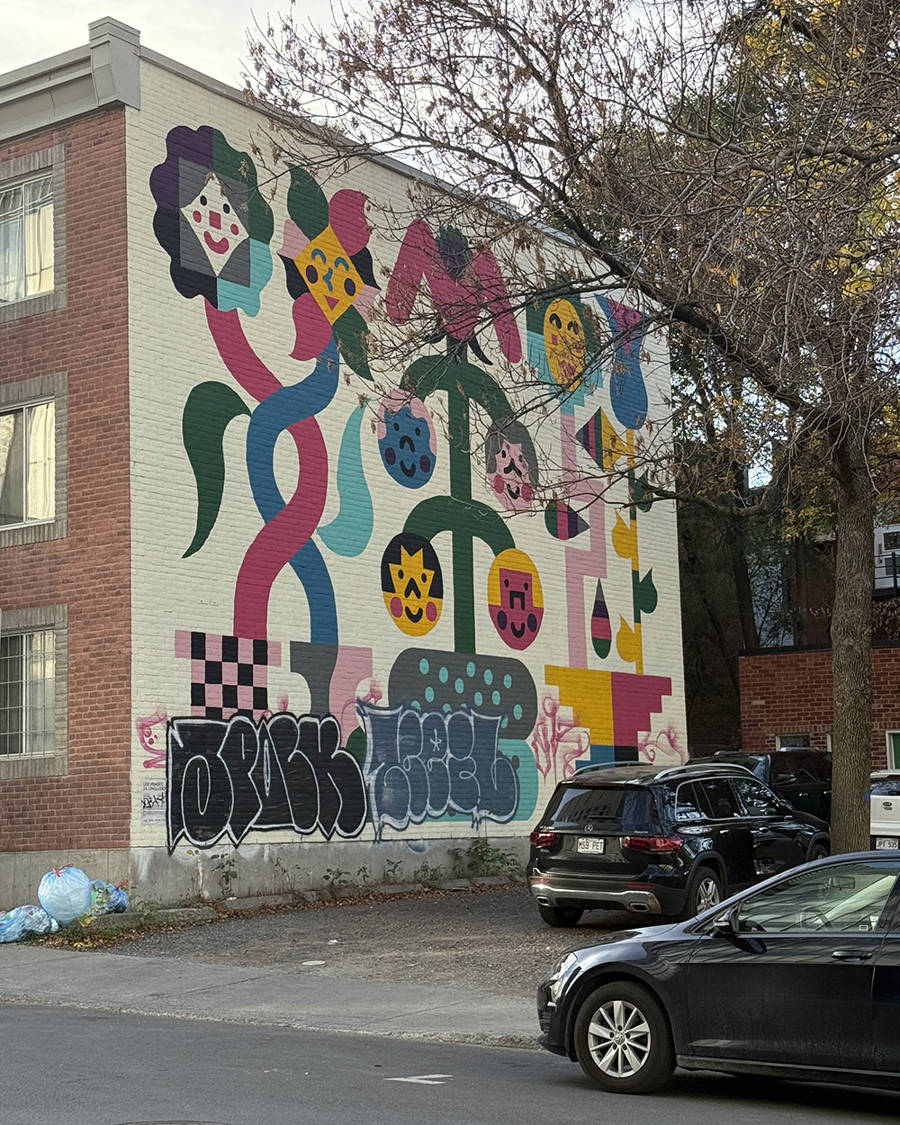 新民艺评｜卜翌：艺术与城市的对话，蒙特利尔与上海墙画双城记