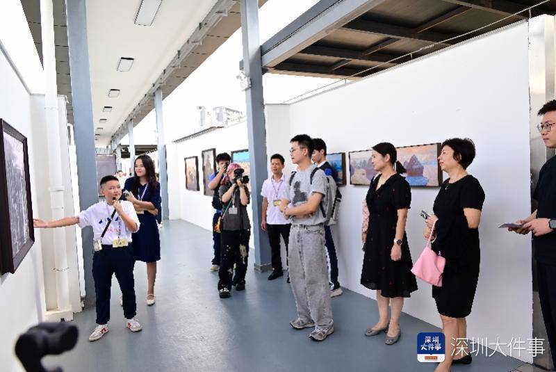 深圳一学校启动立体化艺术中心 把国美作品展“搬到”中小学