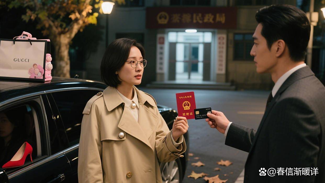 原创            离婚后，我在丈夫宣布继承人的宴会上，放出了他的不育报告