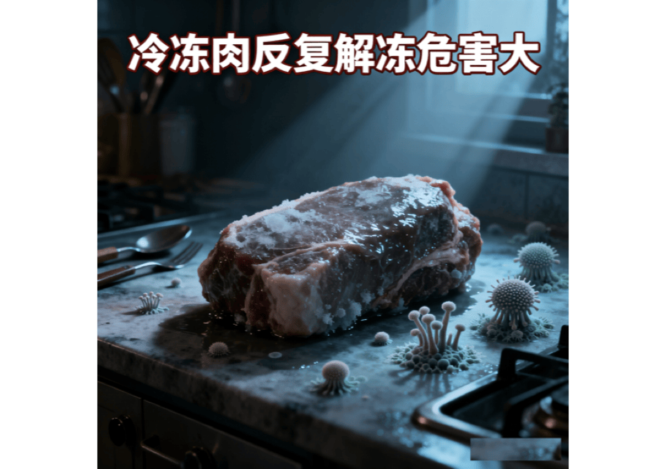 冷冻肉解冻危害大