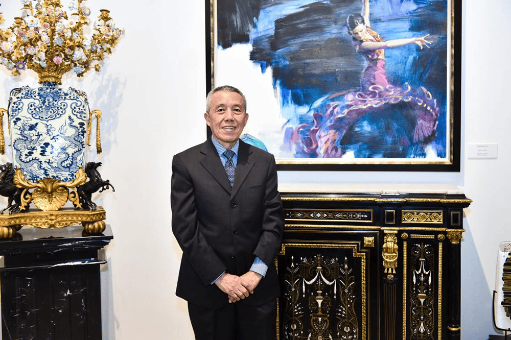 汇流｜旅美画家甘锦奇：用传递音乐的笔触为故乡奉献更多作品