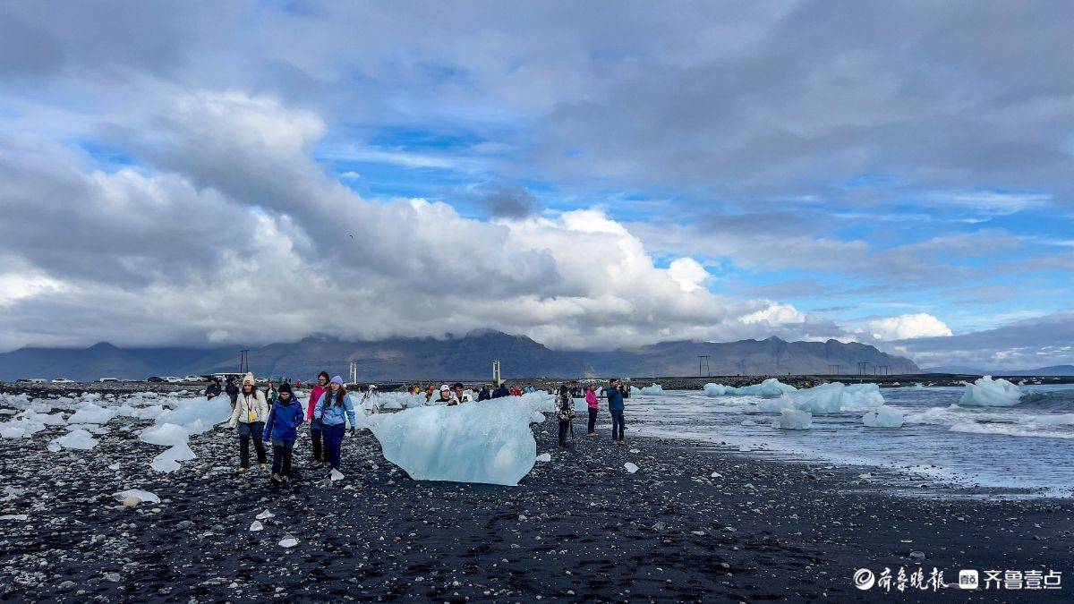 钻石冰沙滩，冰与海的梦幻剧场