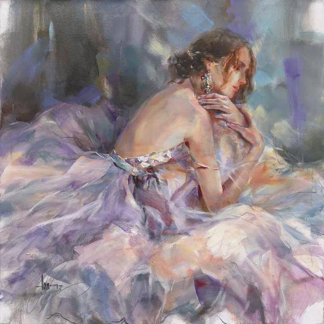 俄罗斯女画家用油画诠释人体美，色彩让人心动！