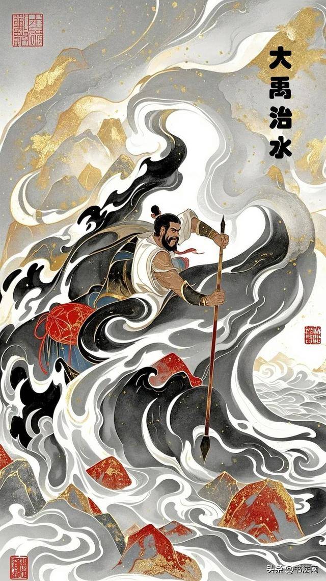 大禹唯一传世的书法，字字神秘奇异，专家至今仍无法完全破解！