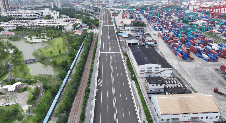 官宣！上海新增一条高架，明天10时通车！限速80公里/小时，通车范围示意图来了→