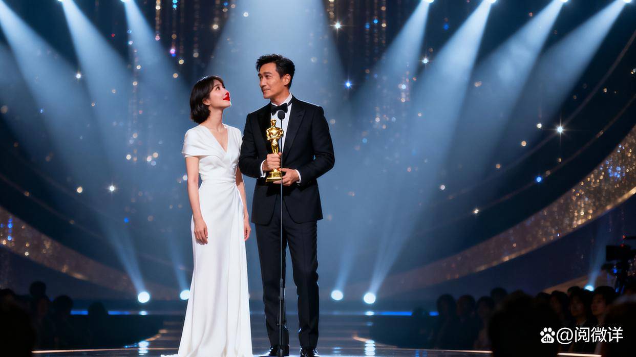 原创            颁奖礼影帝接影后告白，妻子摘婚戒递回：“把求婚戒指还他”