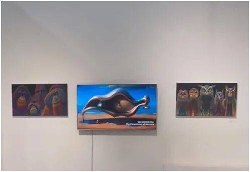 传统艺术与科技作品“对话”，这场碰撞不是替代是共荣 |“长假走中国?AI探热度”系列报道⑦