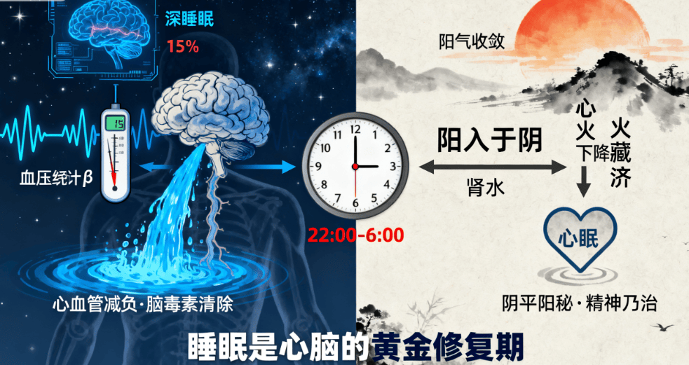 睡个好觉胜补药：心脑修复的黄金时间，这样抓住