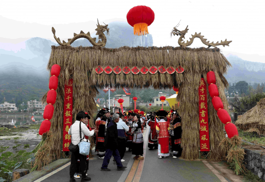 百里杜鹃管理区朝门村：稻田文化艺术节带来别样乡村体验