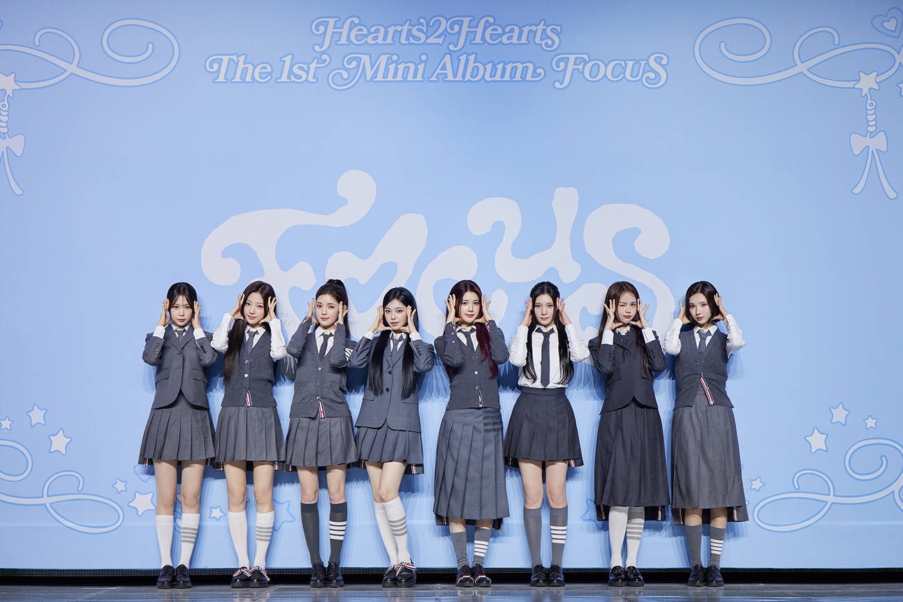 Hearts2Hearts携新歌《FOCUS》出击《STUDIO CHOOM》！延续千万观看热度！