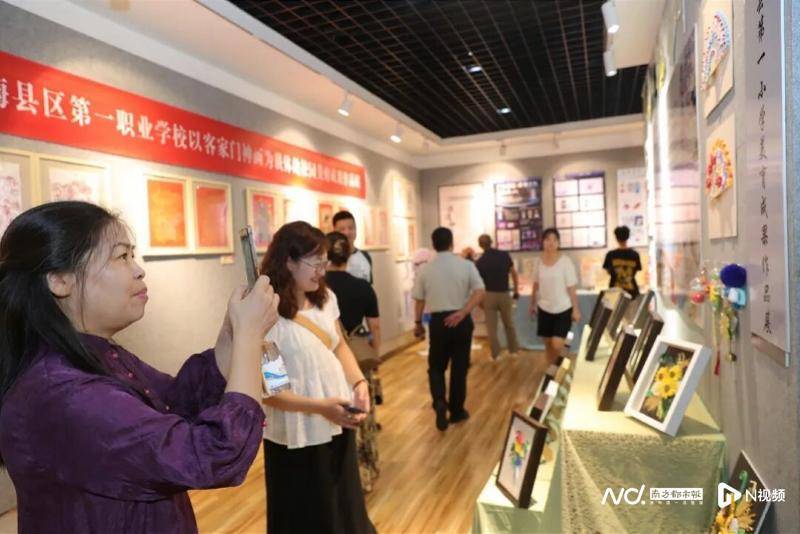 206件美术作品展现梅州师生艺术才华