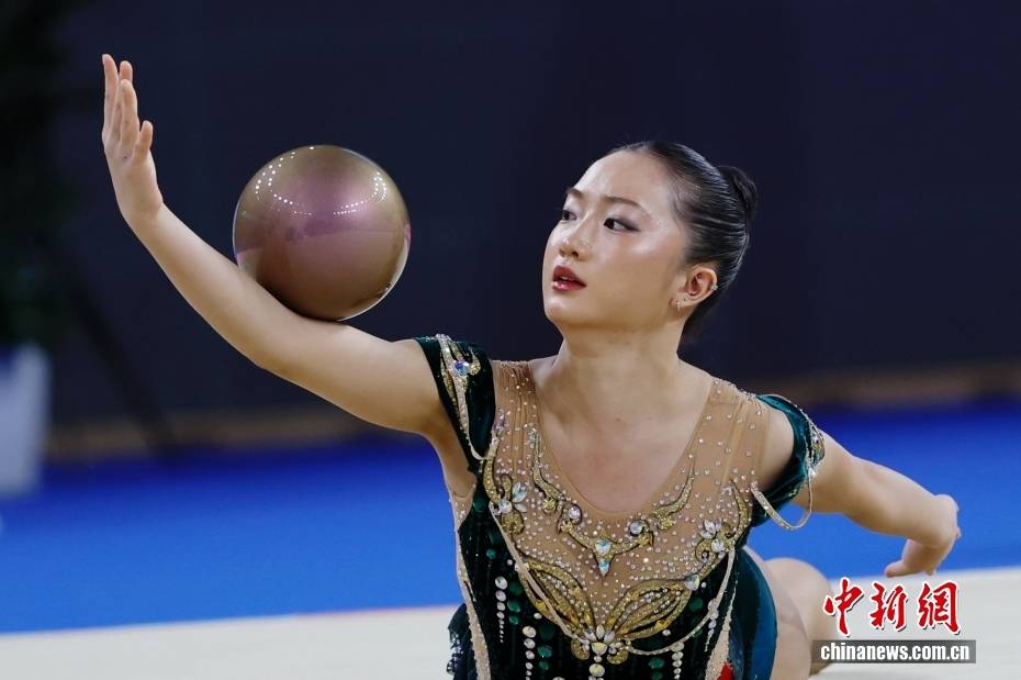 （粤港澳全运会）香港选手亮相艺术体操个人全能预赛