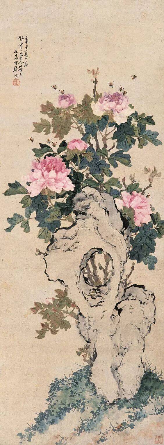 清末画家：居廉花鸟画欣赏