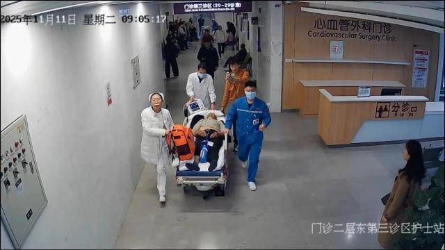 4分钟恢复心跳 多学科接力挽救急性心梗患者