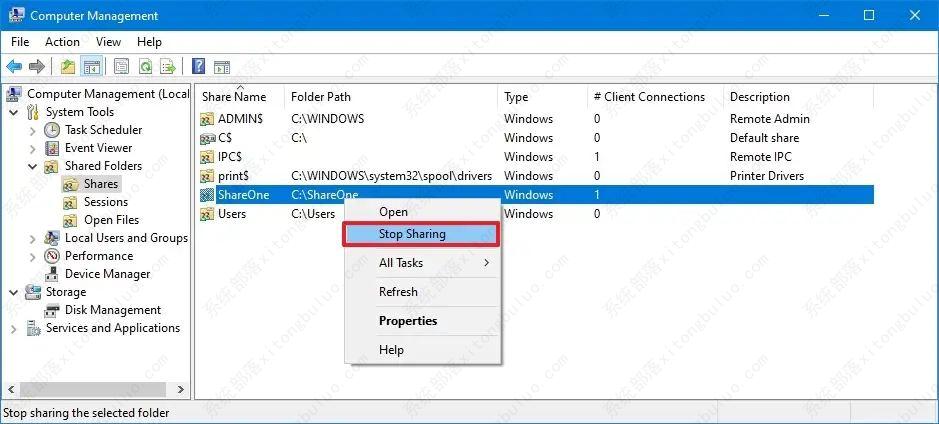 如何停止在Windows 10上共享网络文件夹？三种方法任你选择！