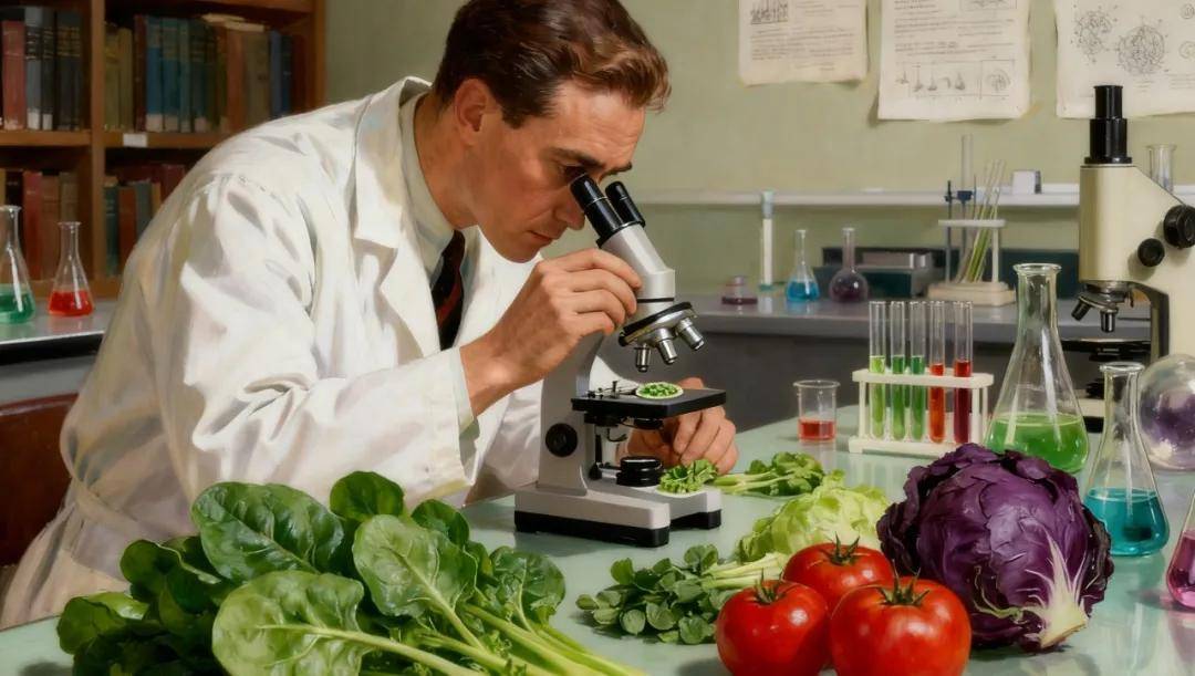 蔬菜看颜色定营养，这对吗？