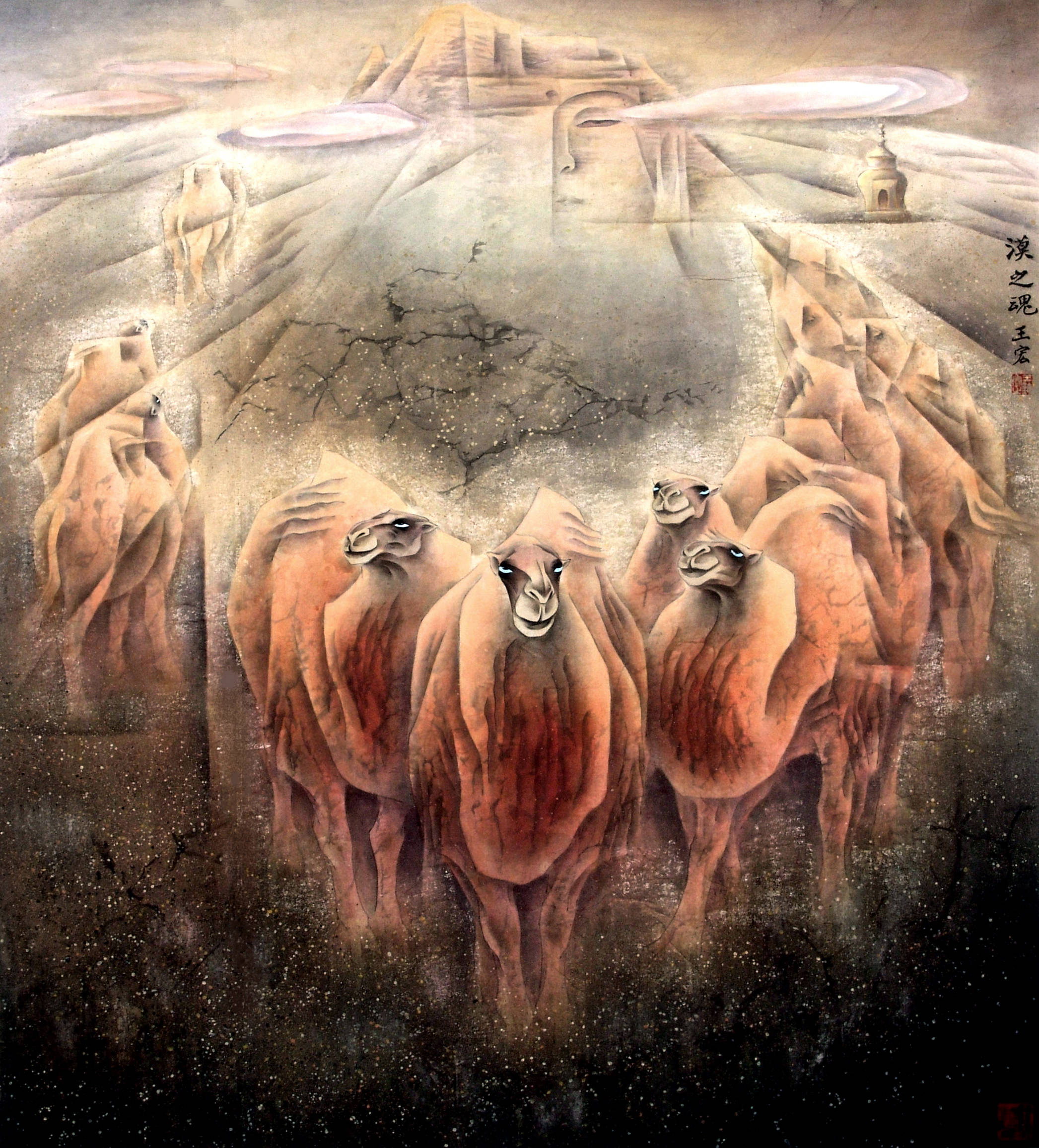 丝路丹青：画家王宏的艺术世界