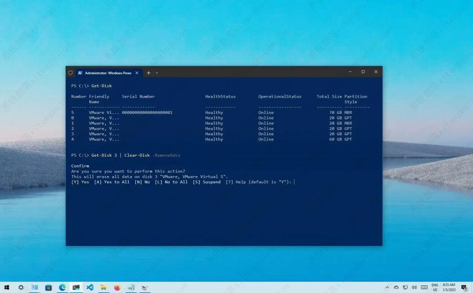 如何在Windows 10上使用PowerShell格式化驱动器？