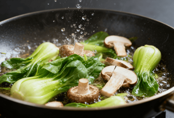 养生：吃香菇油菜的好处