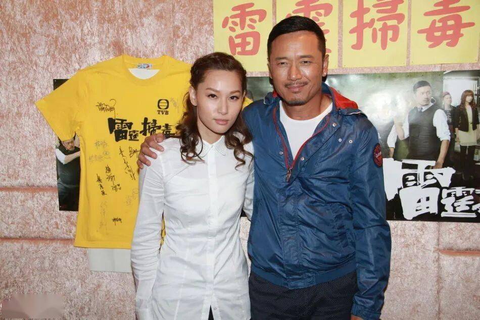 TVB旧照系列！林峯徐子珊官恩娜《雷霆扫毒》宣传照